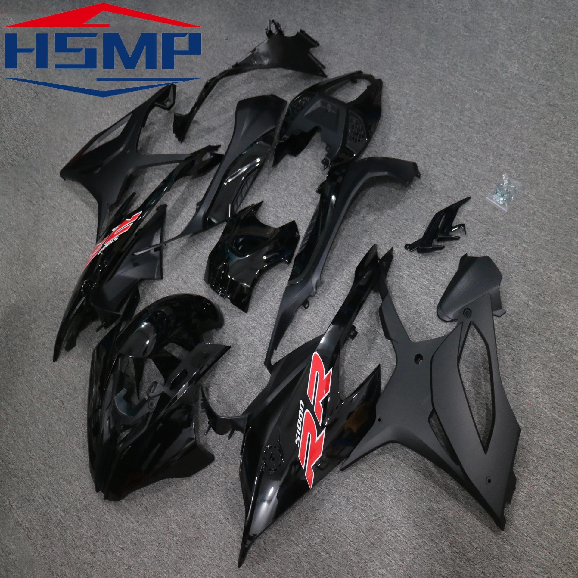 for BMW S 1000RR s 1000rr 2019 2020 2021motorcycle complete fairing ABS injection body decoration kit Darth Vader