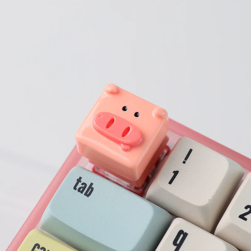 Resin cross keycap personalized customization cute Paxie DIY mechanical shaft key cartoon