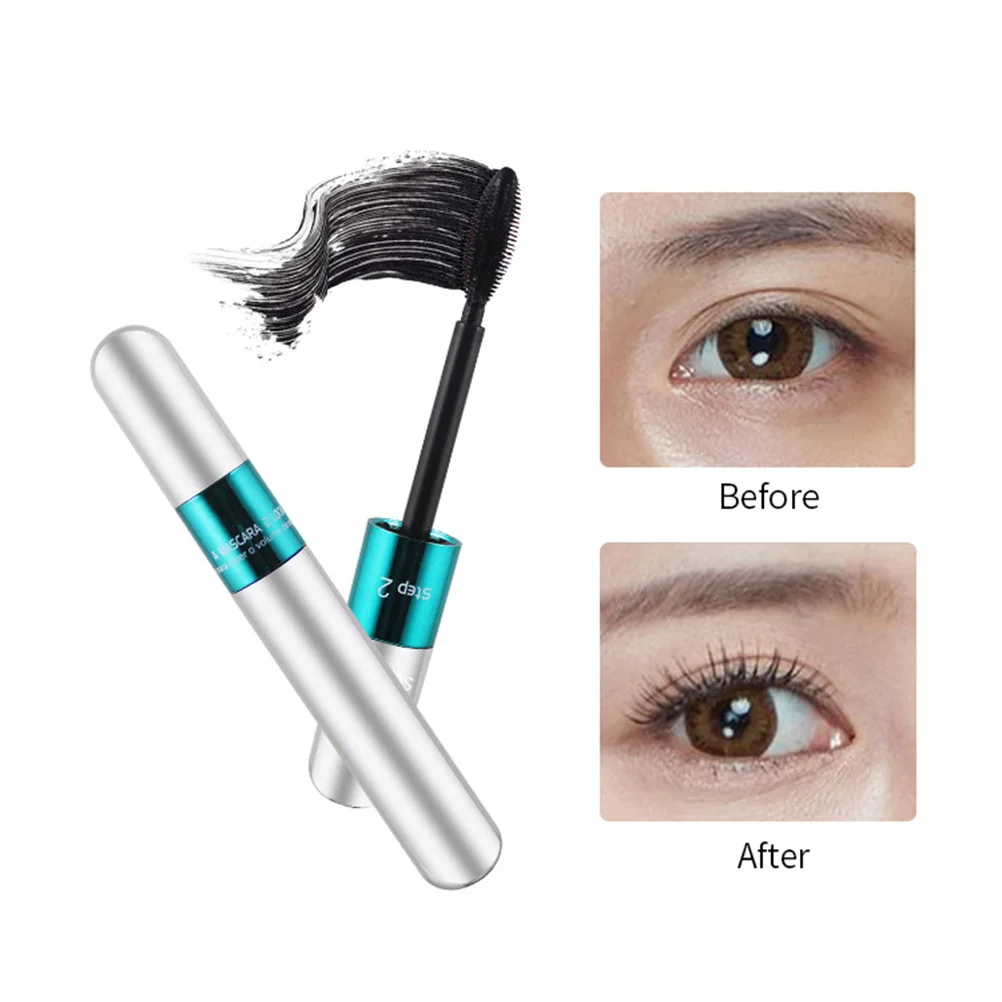 1Pcs 10Ml Wasserdichte Mascara Hohe Qualität 4D Volumizing Verlängerung Wimpern für Frauen Langlebige Auge Schönheit