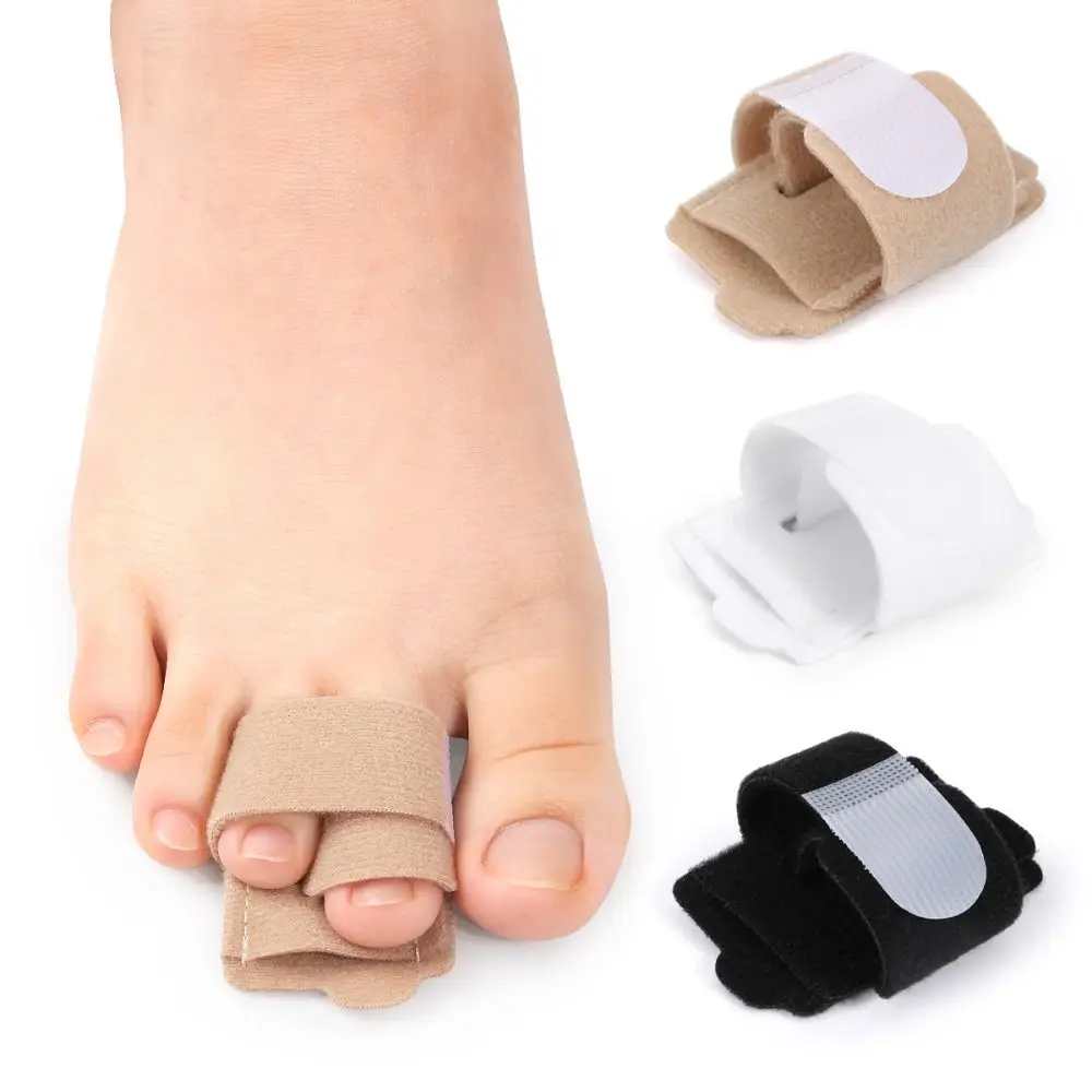 New Gel Toe Separator with Support Plate Adjustable Toe Splints Bandages Effective Bunion Hallux Valgus Corrector Foot Care Tool
