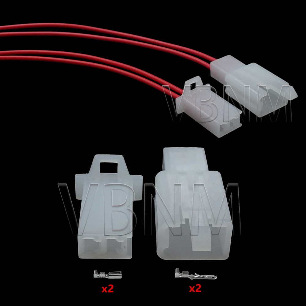 2 Pin 6030-2981 6040-2111 6030-2981 AC Assembly Auto Parts Car ABS Sensor Wiring Cable Socket Automobile Unsealed Socket