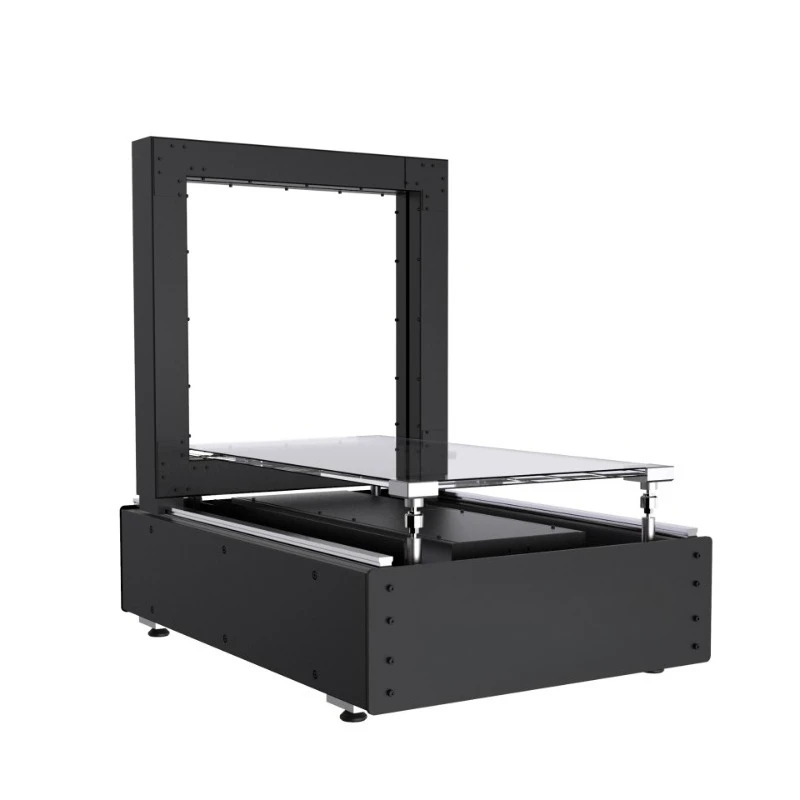 

Light and small volume measuring equipment, static square weighing machine