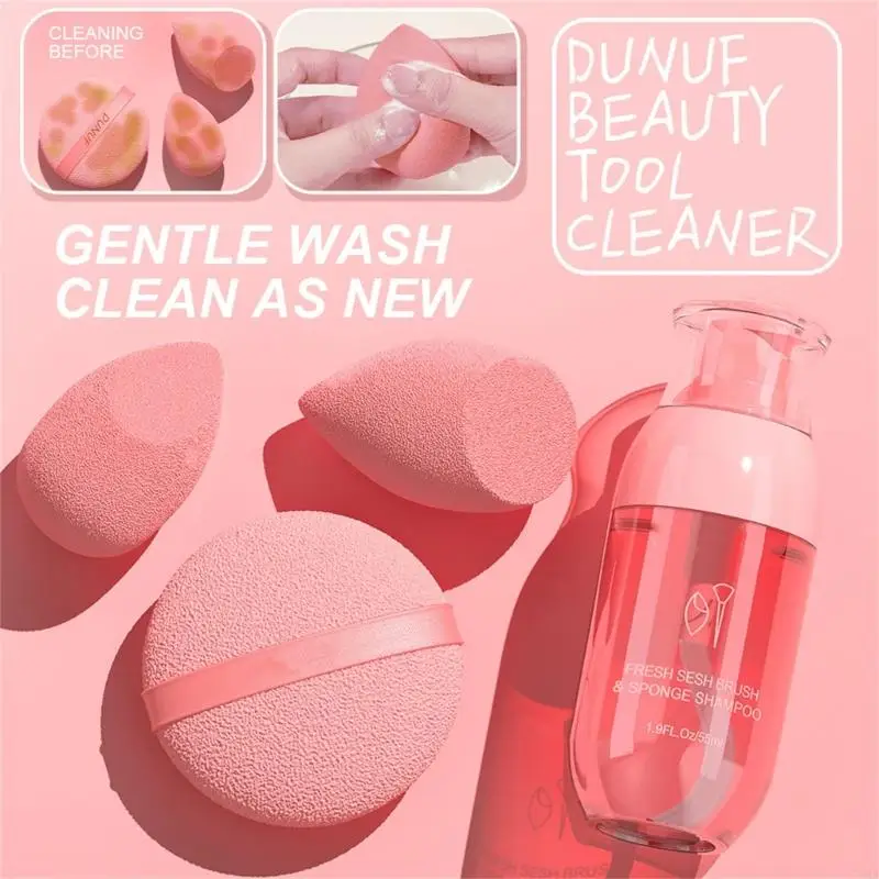 Professional Makeup Cleaner 55ML Makeup Tool Cleaner Perfect For Travel or Home Use And Essential For Makeup Studios T4MB