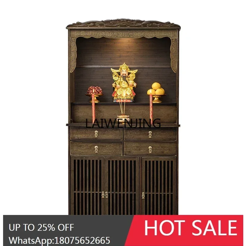 SGF nieuwe Chinese boeddhistische niche verticale kast huishoudelijke Guan Erye aanbieden tafel moderne aanbieden tafel