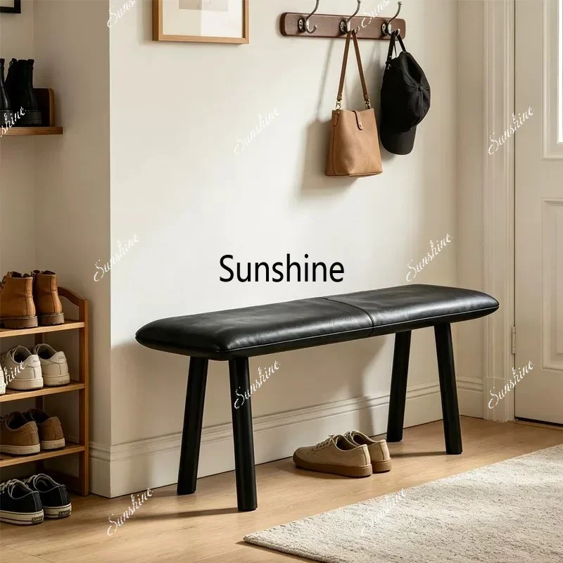 Simple solid wood benches, leisure benches, cafés, teahouses, leisure boothsTJ