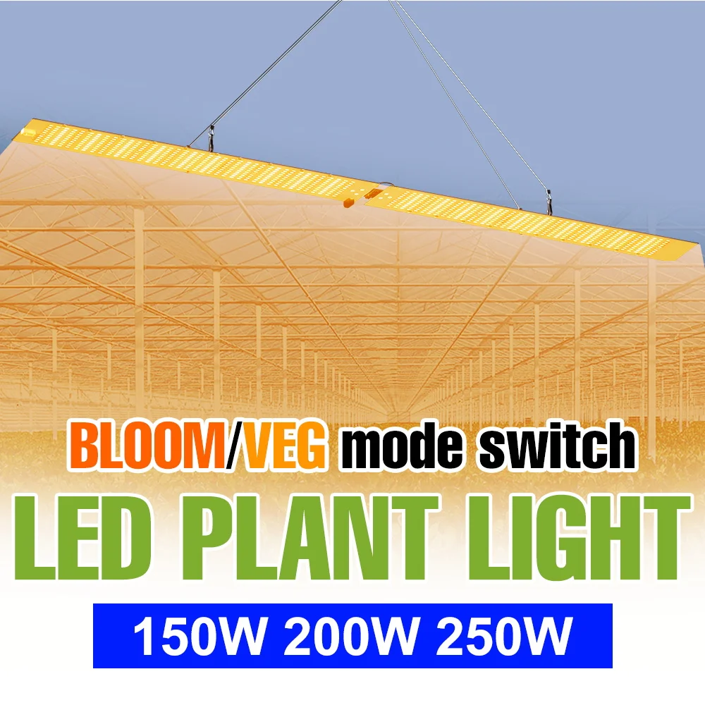 

250 Вт светодиодный квантовый светильник для растений, полный спектр, УФ/ИК, тепличная палатка, коробка для роста, сочные гидропоники, освещение для выращивания