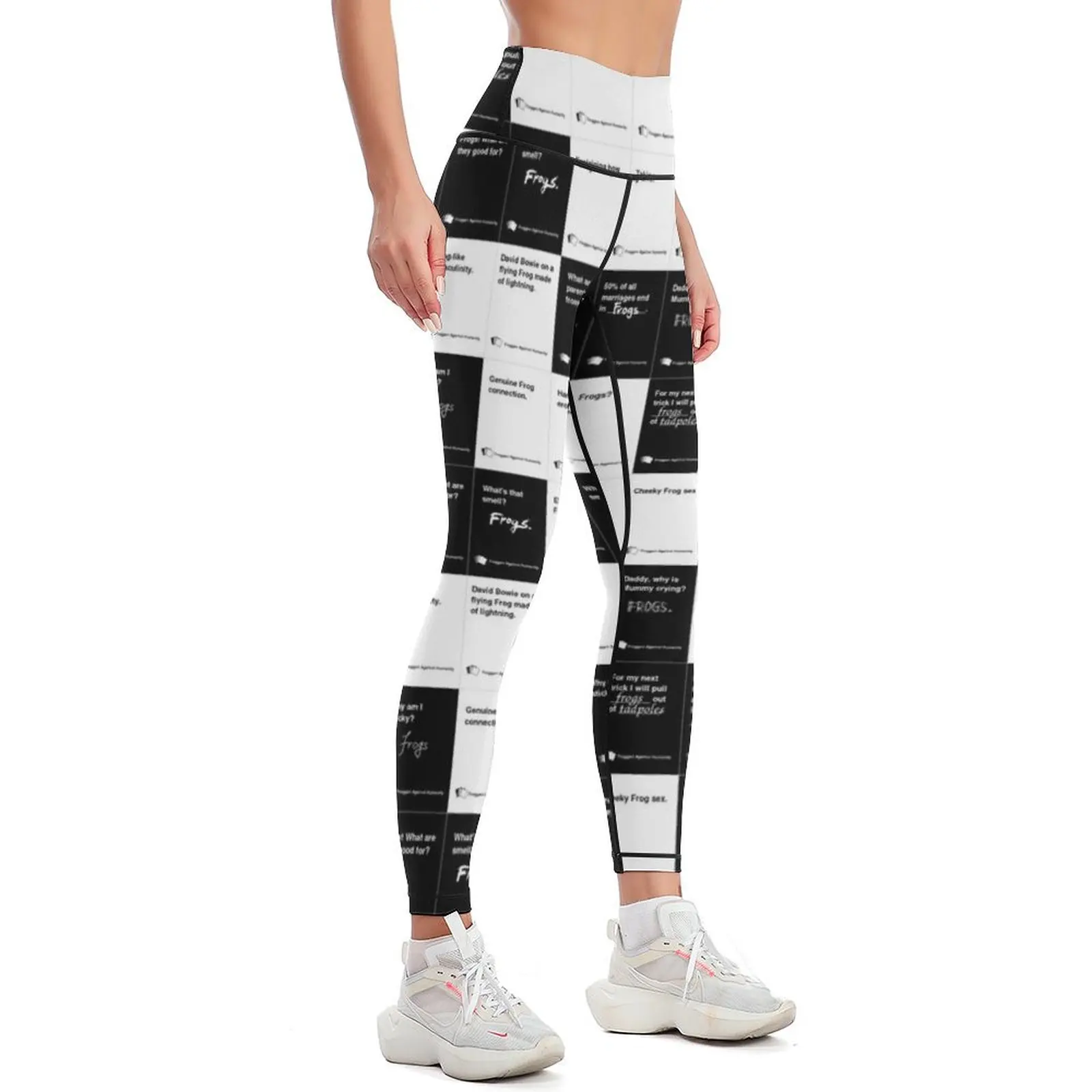 Frogs Against Humanity Cards Leggings gym clothing Fitness's gym clothes Women's tights legging gym Womens Leggings