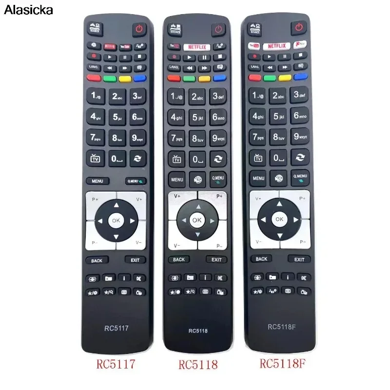 Remote Control RC5117 RC5118 RC5118F for Hitachi TV 42HXT42UH 43HB6T62U 43HGT69U 48HBT62U 48HBT62UH 48HK6T64U 49HGT69U  50HYT62U