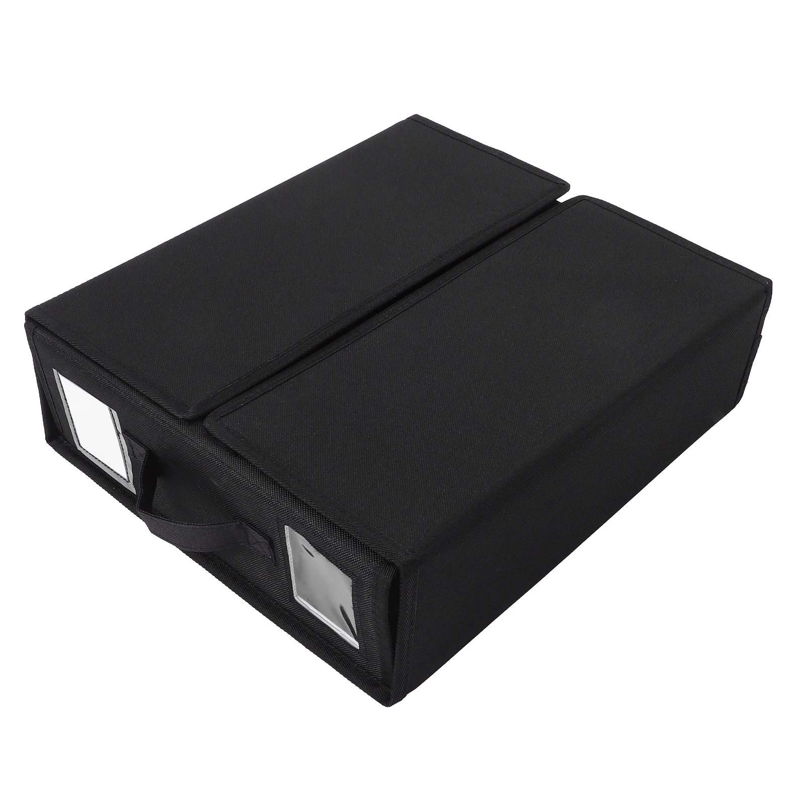 

Foldable Bedding Organizer Box Oxford Cloth PP Material with Zipper Closure for Sheet Set Storage Blanket Clothes Closet