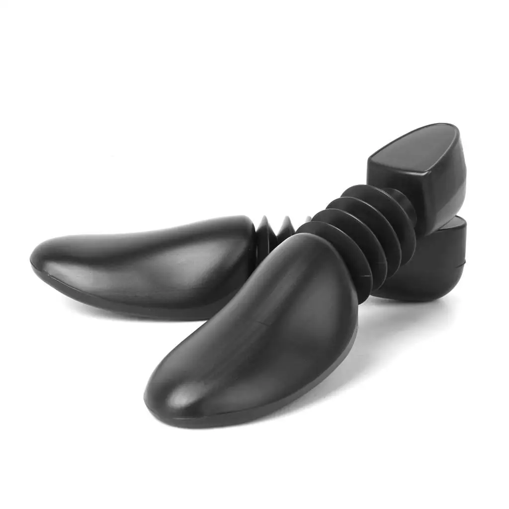 Black Plastic Shoe Tree Practical Shoe Stretcher for Boot