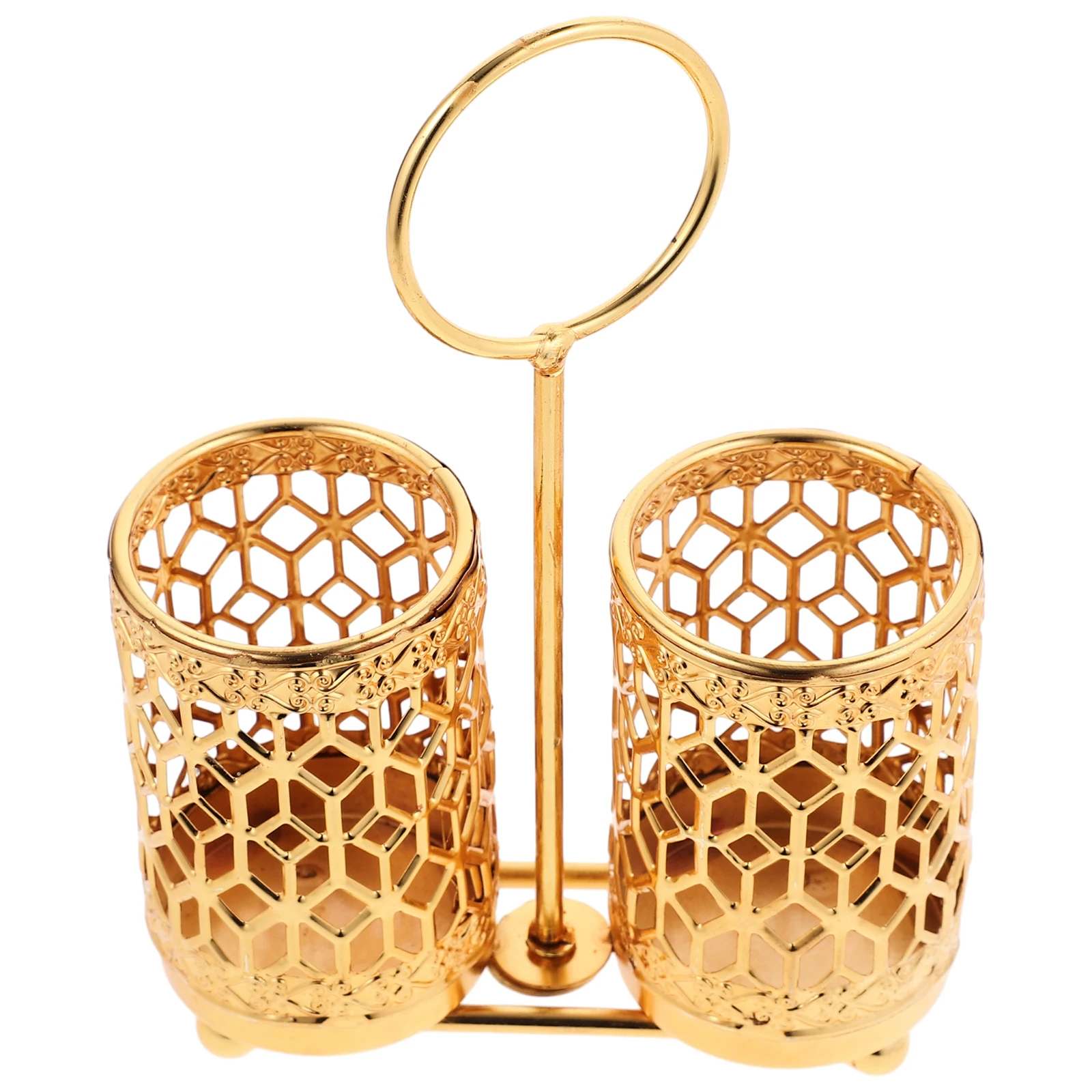 

2-in-1 Utensil Organizer Silverware Holder Chopstick Bucket Drying Rack Kitchen Countertop Restaurant Iron Pot Spoon Fork