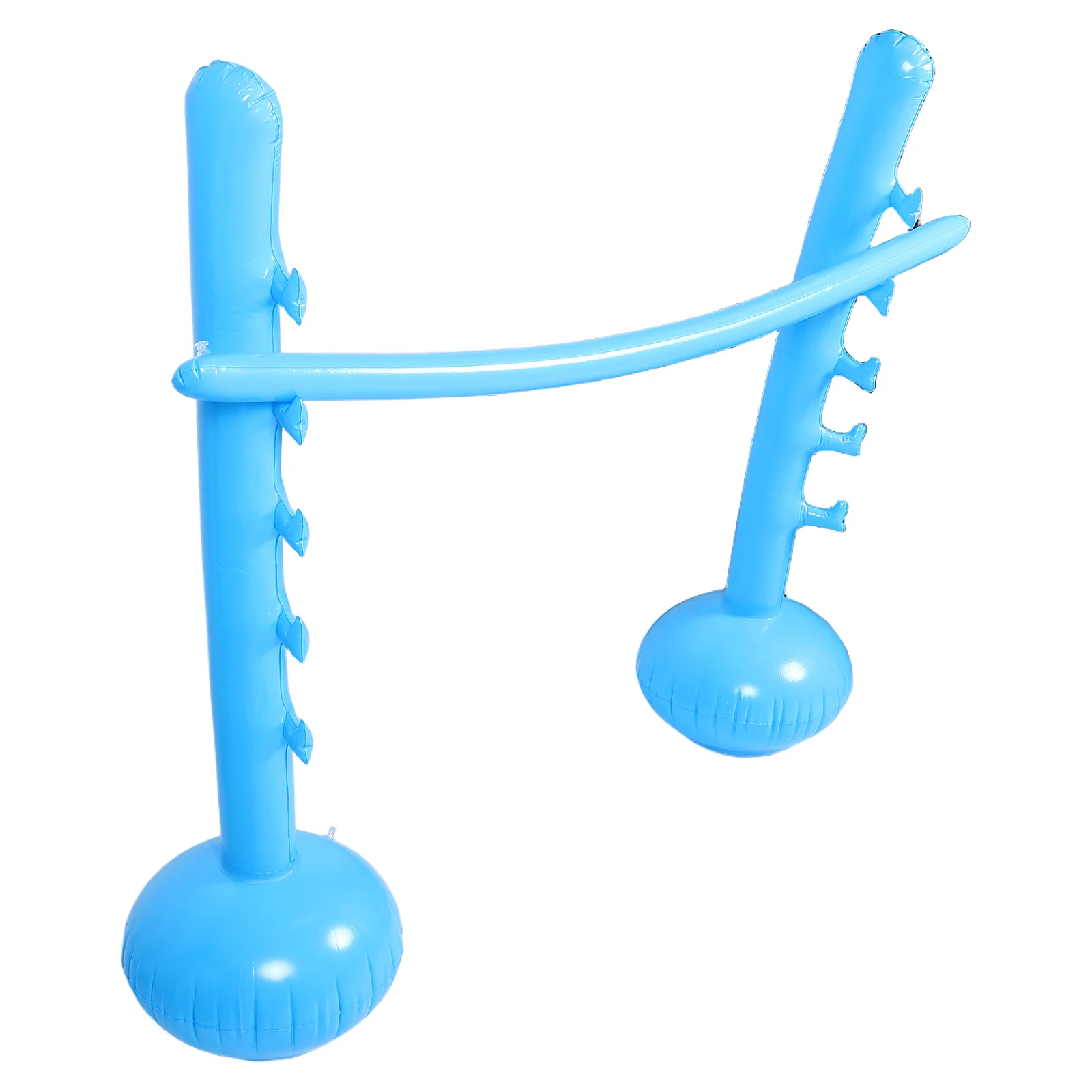 Barra inflável de salto alto para crianças, portátil, leve, altura ajustável, quintal, praia, jogos de festa, diversão ao ar livre, verão