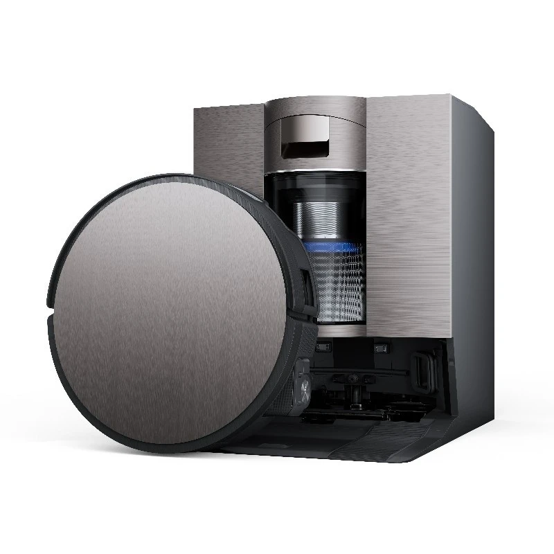 

Robot Vacuum All-In-One Thin Robot with Clock Floor Washing Sweeping & Suction Mopping for Hotels Household