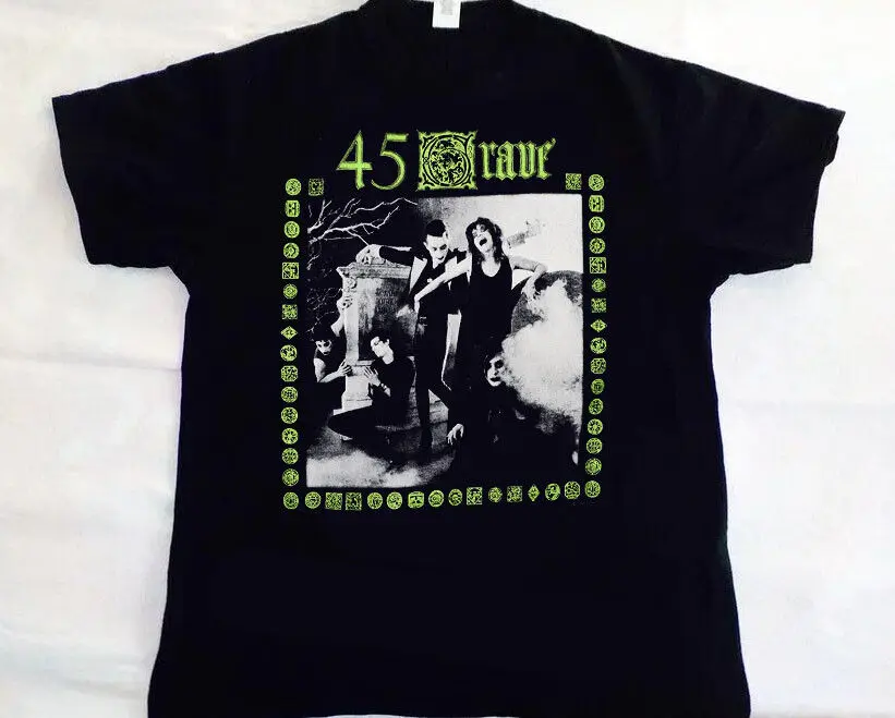 

45 Grave reprinted T shirt rock band gift for fan TE5216