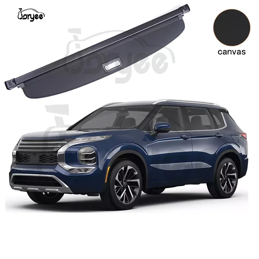 OEM Retractable Boot Rear Parcel Shelf Roller Blind Trunk Cargo Cover for Outlander 2022-2024 2023 2024 Car Spare Parts