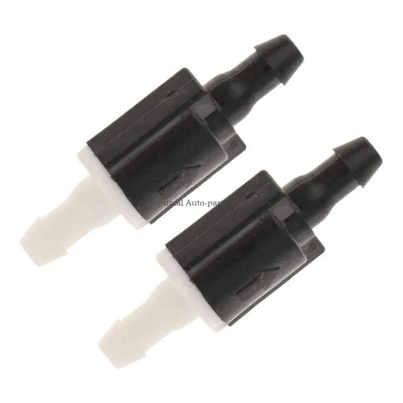 

Wiper 2Pcs Windshield Wiper Washer Non Return Check for Valves Improve Glass Washer