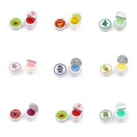 10 Uds FUNMIX 5g crema removedora de pegamento para extensión de pestañas con sabor a fruta para pestañas removedor de pegamento No irritante crema de limpieza de pestañas