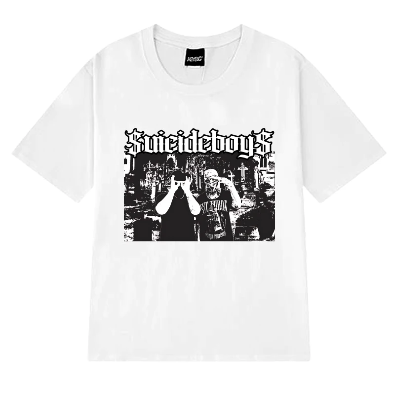 Vintage suicideboys G59 Hip Hop Graphic T shirts 2024 Men Women Oversized streetwear Unisex 100% Cotton short sleeve T-shirt