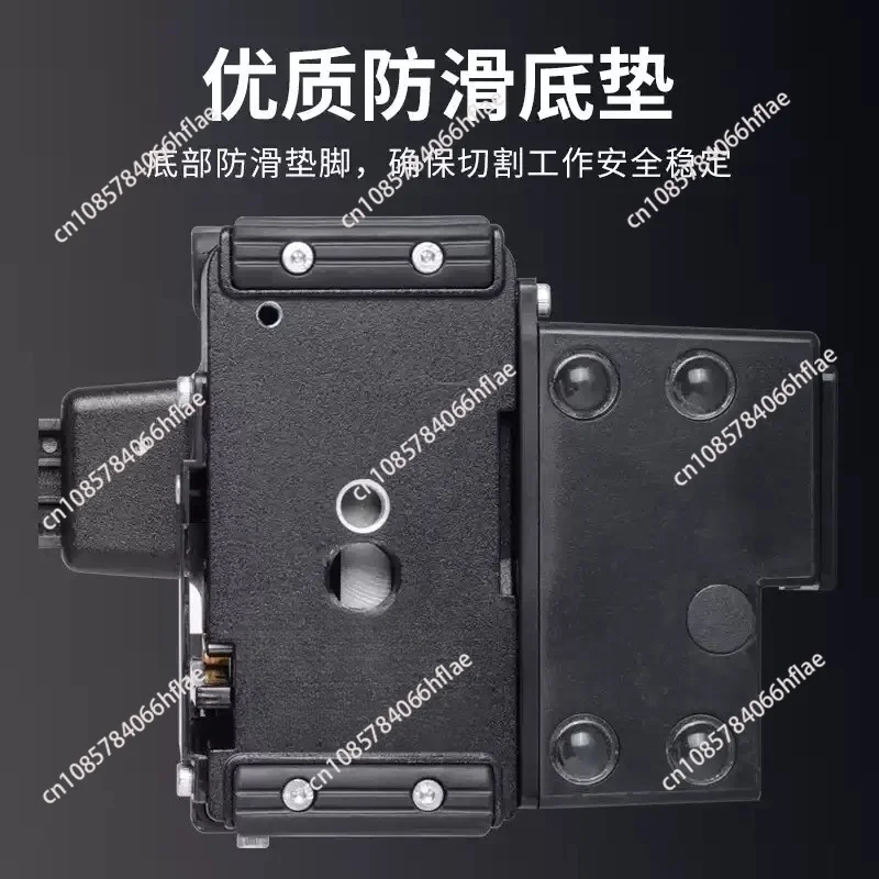 V10 Fully Automatic One-Step Fiber Optic Cleaver, FTTH Press Cutting Tool with Fiber Scrap Collector