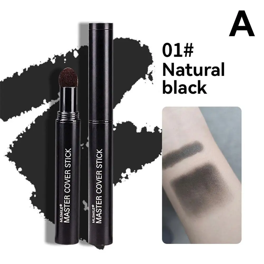 6Colors Hairline Concealer Pen Nose Shadow Hair Root Edge Blackening Shadow Powder Brow Powder Contour Stick Hair Coloring