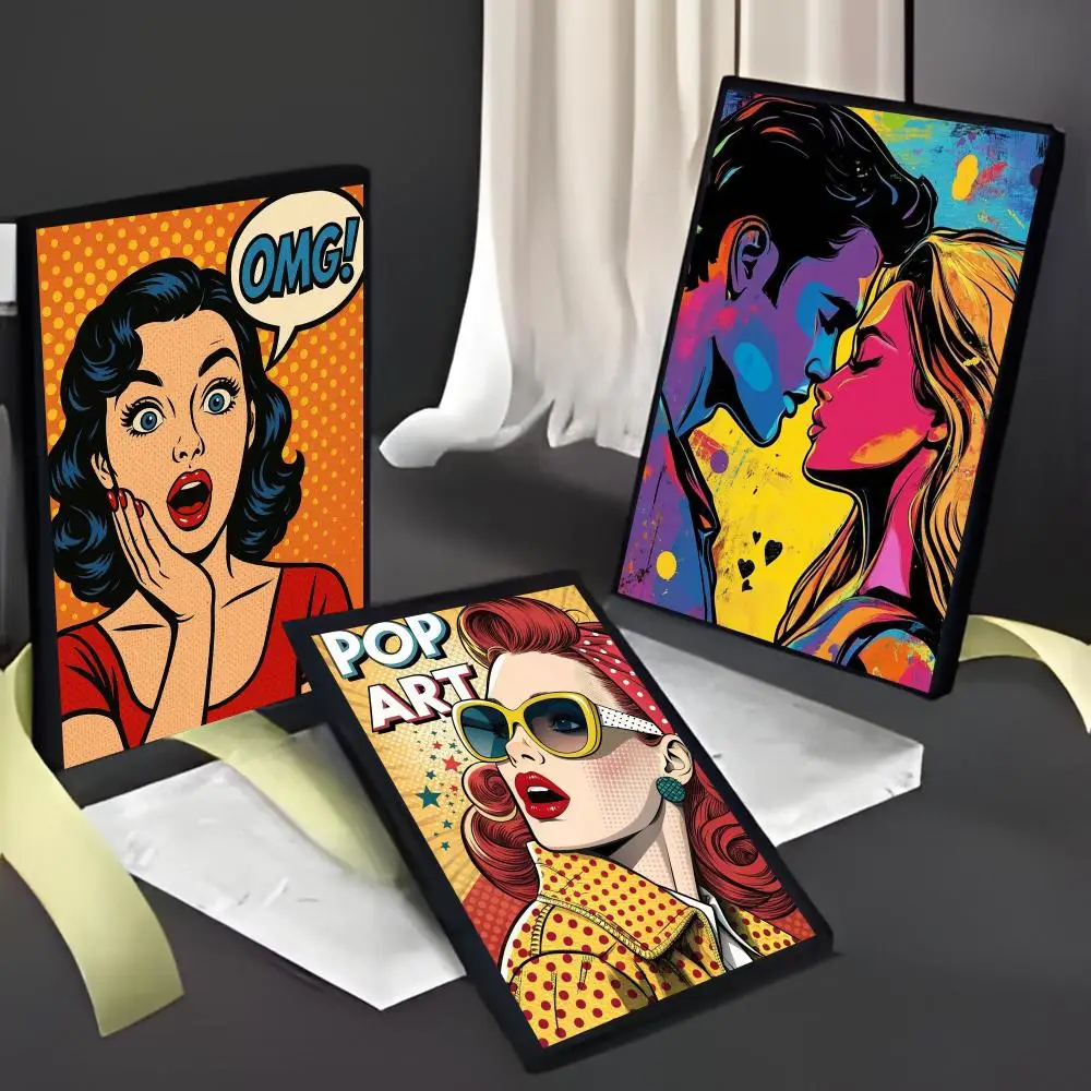 iconic artist R-Roy Lichtenstein Poster American Film Mural Home Childrens Room Wall Decor Print