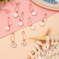10Pcs/bag Knitting Tools Small Buckle Needle Clip Buckle Pin Marker Pin Anti-Unlock Buckle Sweater Counter Mark Supplies
