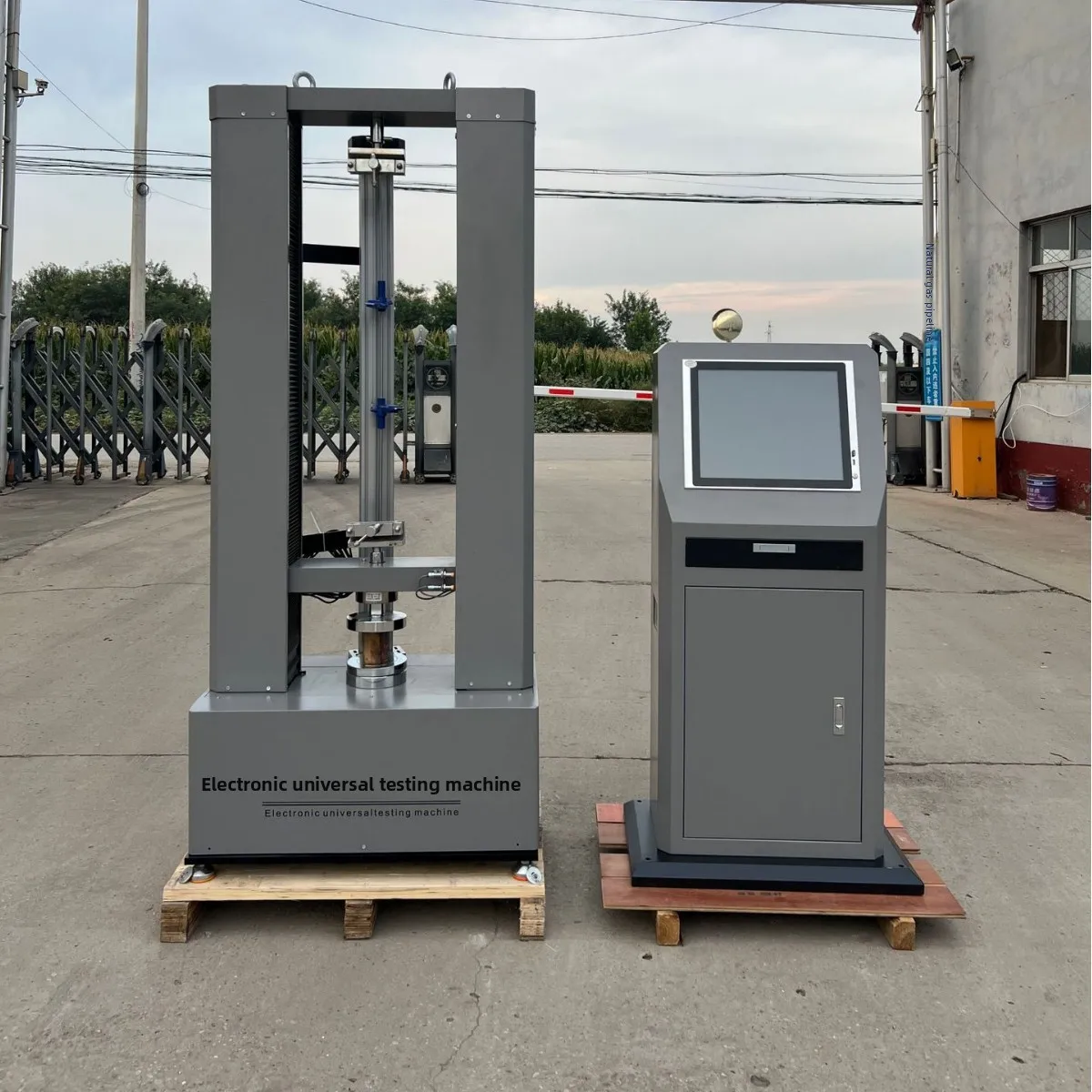 Electronic Universal Materials Testing Machine for Mortar Geotextile Strength Testing Models