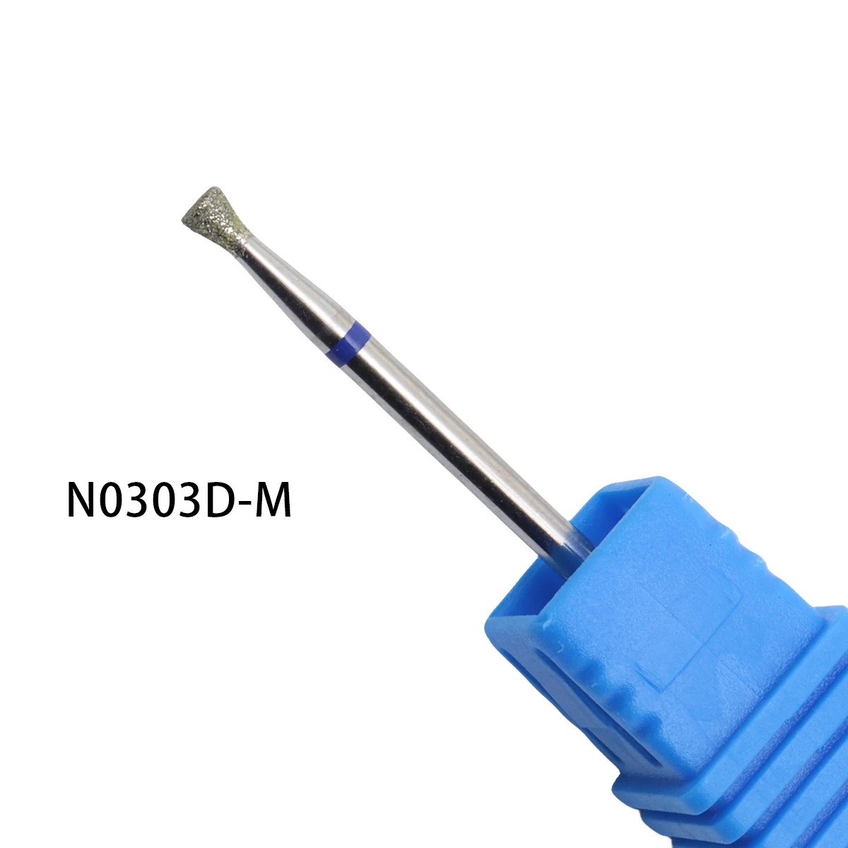 인버티드 콘 다이아몬드 네일 드릴 비트 로터리 버 큐티클 클린 3/32인치 매니큐어 커터 드릴 액세서리 네일 밀