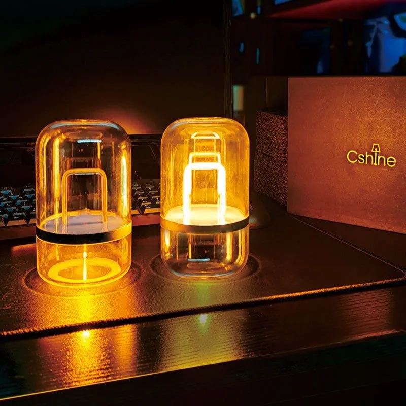 Tuya Wifi Romantic Ambient Double Person Induction Distance Bedroom Sensing Gift Table Lamp Smart Night Light for Lovers