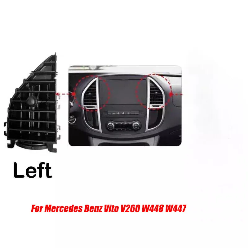 

Left A/C Outlet Condition Vents Air Nozzle For Mercedes Benz Vito V260 W448 W447