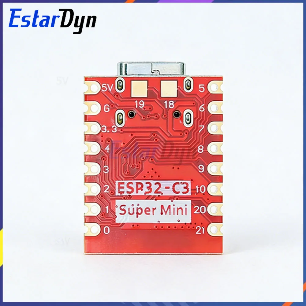 1/2PCS ESP32-C3 SuperMini Plus Development Board WiFi Bluetooth ESP32 C3 Super mini V2.0 Red Board