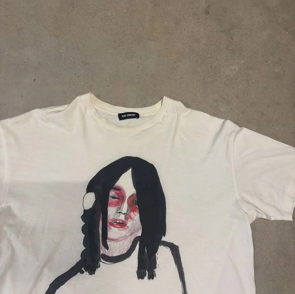 Raf Simons AW15 Guitar Boy T-shirt