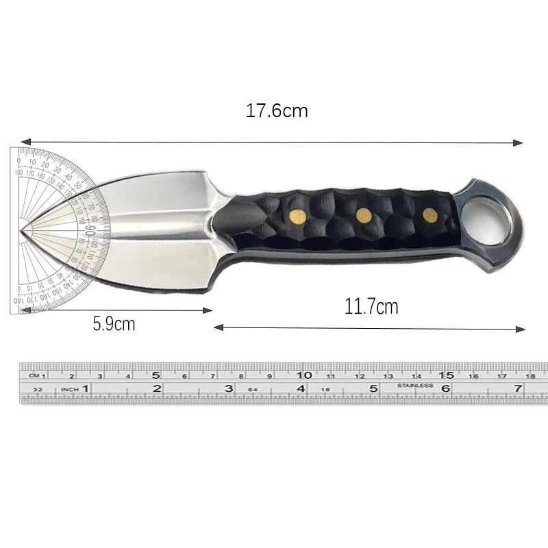 Outdoor Mini Mountaineering Wild Fishing Specialized Shovel Steel Solid Wood Handle Small Shovel Tools