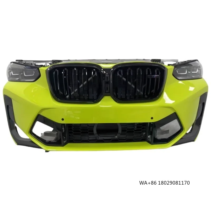 

Подходит для переднего бампера X3M F97I X4M F98 LCI, передняя лицевая головка, горловина в сборе, оригинальная разборка