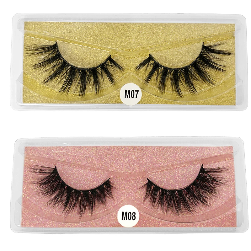 20 Pairs Lashes Bulk Wholesale Natural Fluffy Wispy False Eyelashes Pack Makeup Soft Thick Fake Eyelash 3d Lashes Bulk