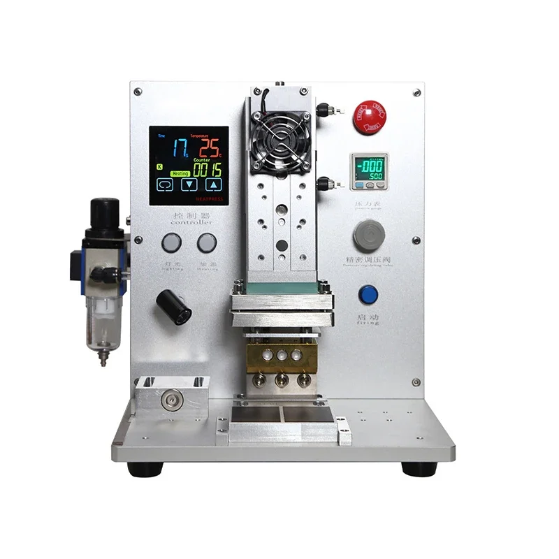 Precision Cable Bonding Machine, 8-inch LCD Cable Bonding, Green Flexible Cables, Constant-Temperature Press, Mobile Phone Flexi view 2
