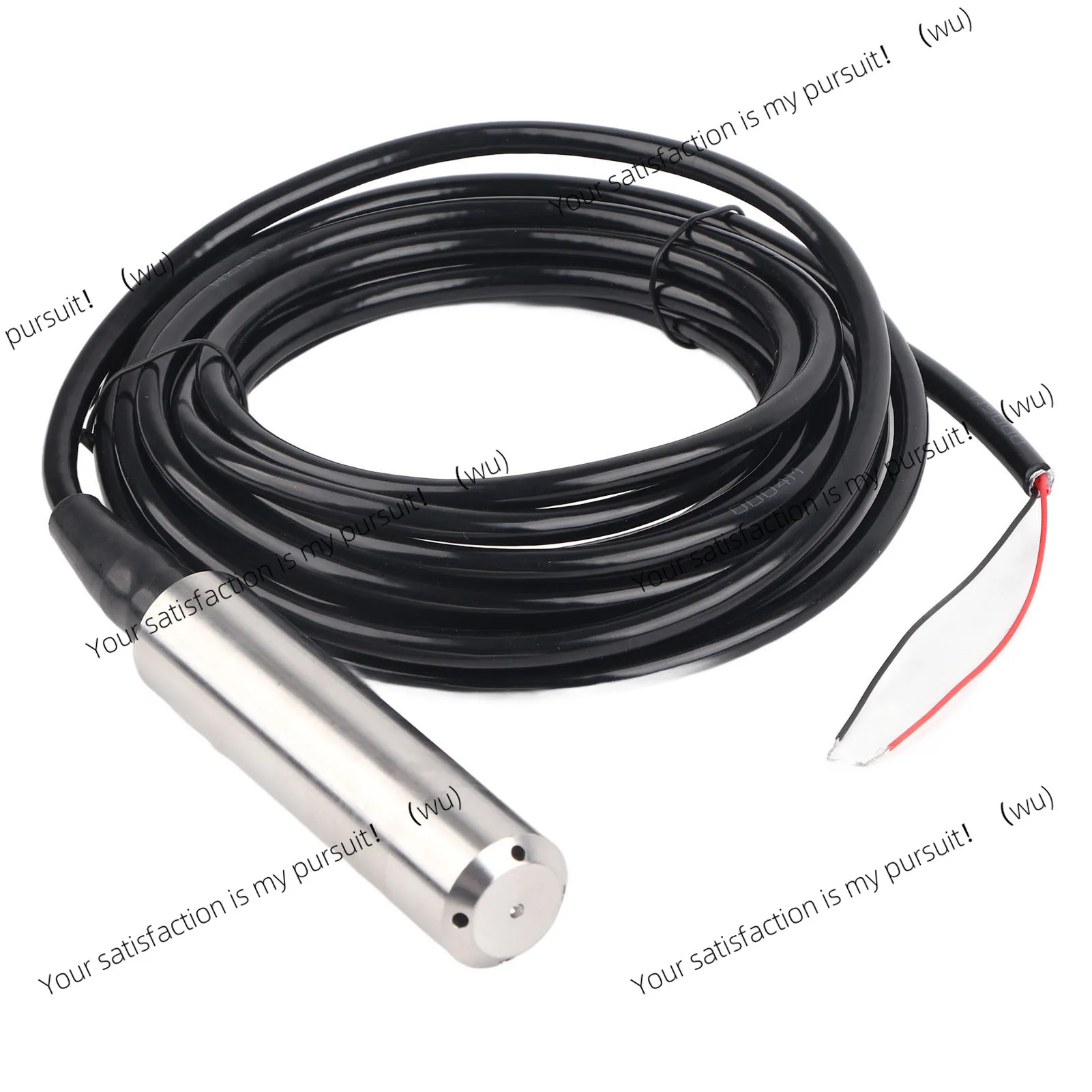 Liquid level sensing transmitter DC24V 4-20ma throwing water level sensing, used to detect the depth in the range of 0-5m