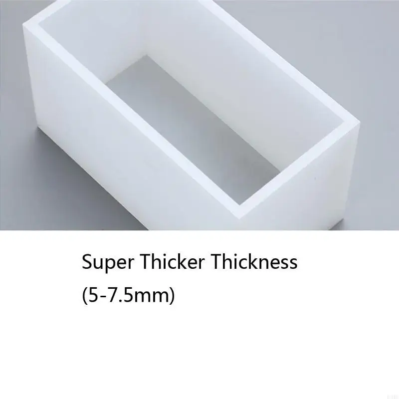 

R3MC Silicone Square Long Rectangle Mold Resin Epoxy Mold Moulds Ornament