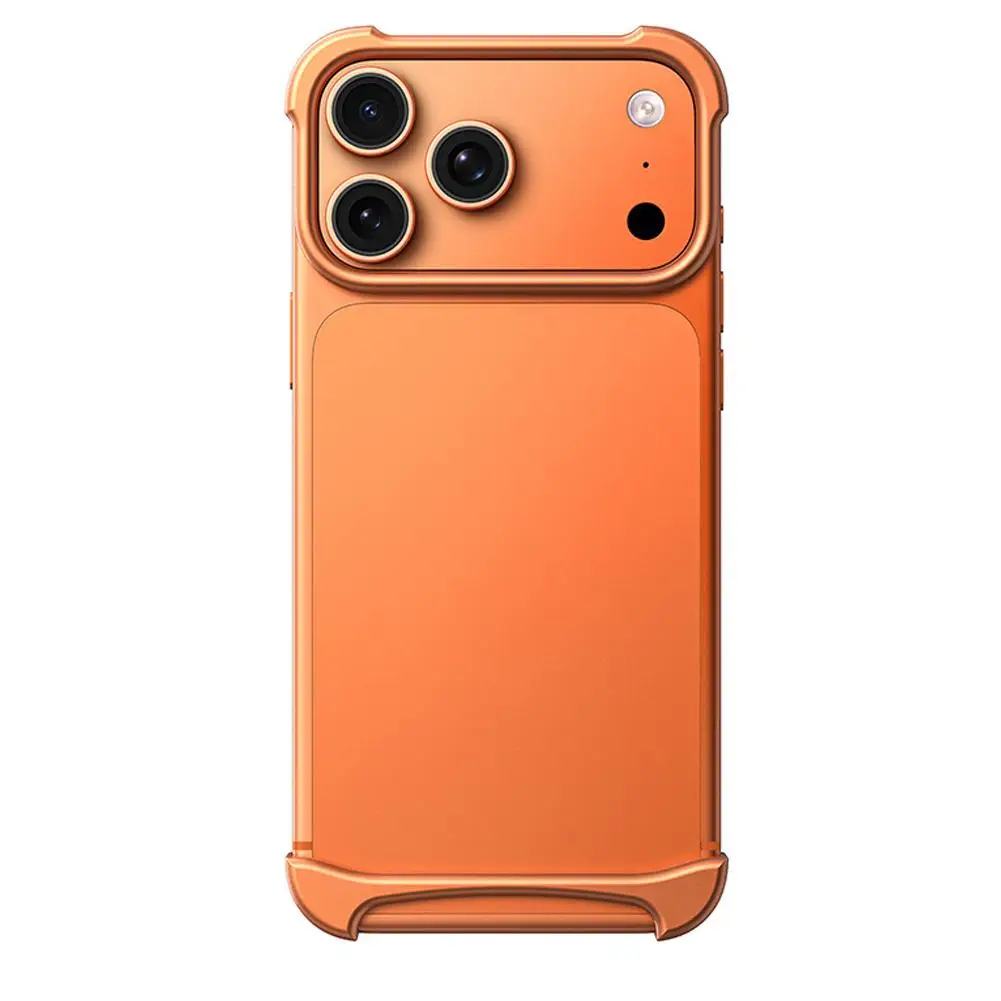 Arc Case Luxe aluminium telefoonhoes voor iPhone 17 pro Max / voor iPhone 17 pro Aluminium randloos 4-hoek Anti-val beschermend