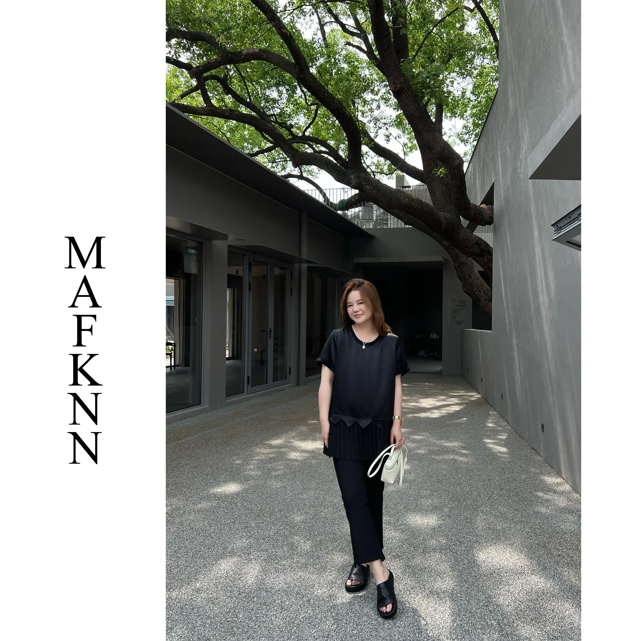 

JoJo Private Label plus Size Casual Wear ort Sve Women's Patchwork Summer Top ape Body pe Knitted Mid-Length