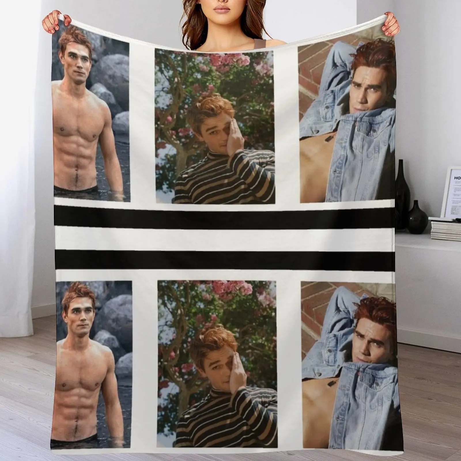 Kj Apa Throw Blanke… - image