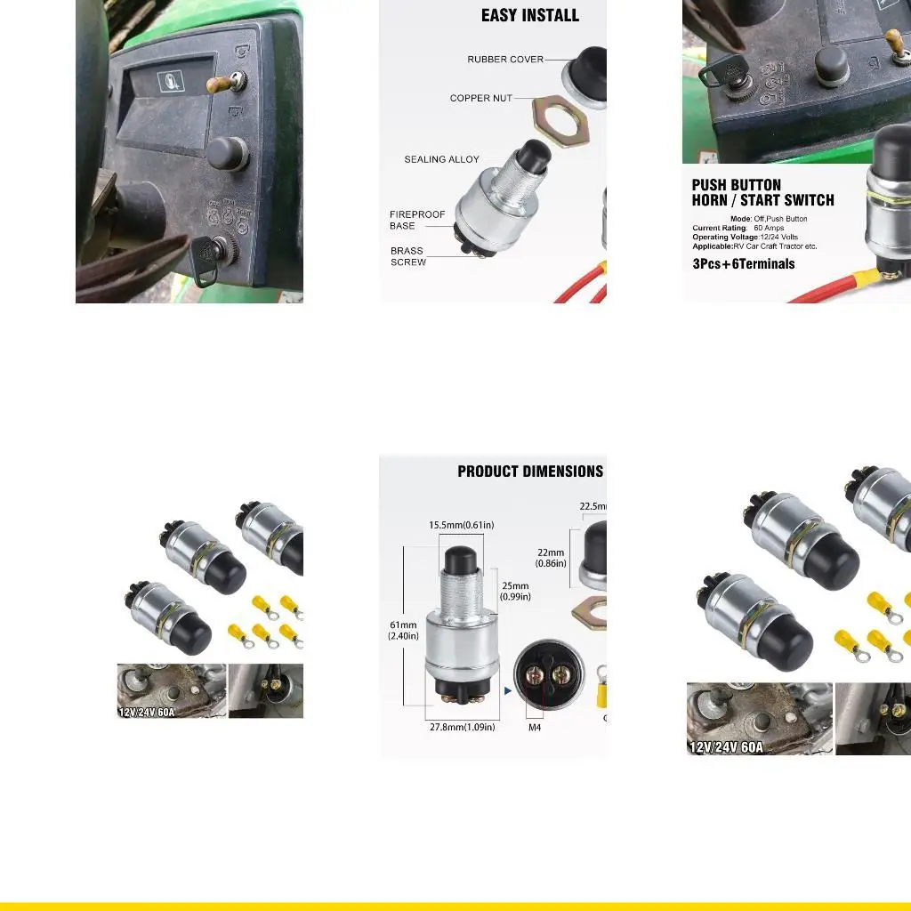 

SZCH Professional Activation Activation переключает водонепроницаемые 50A для автомобильного лодочного грузовика