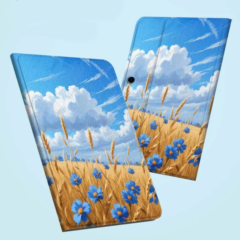 

Beautiful Scenery Flower For OPPO Pad 2 3 4 Neo Air SE X Pro 10.36 11 11.4 11.61 12.1 13.2 Inch 2025 Foldable Tablet Case