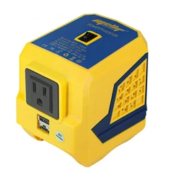 Power Adapter Compatible with Dewalt 20V Max Battery, DC 20V to 110V Voltage Converter, 200W Inverter Power Converter(Tool Only)