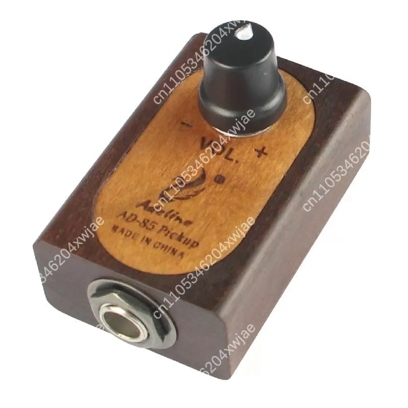 No Drill Acoustic Guitar Pickup AD85, Classical & Folk Guitar Piezo Transducer With Volume Adjustment