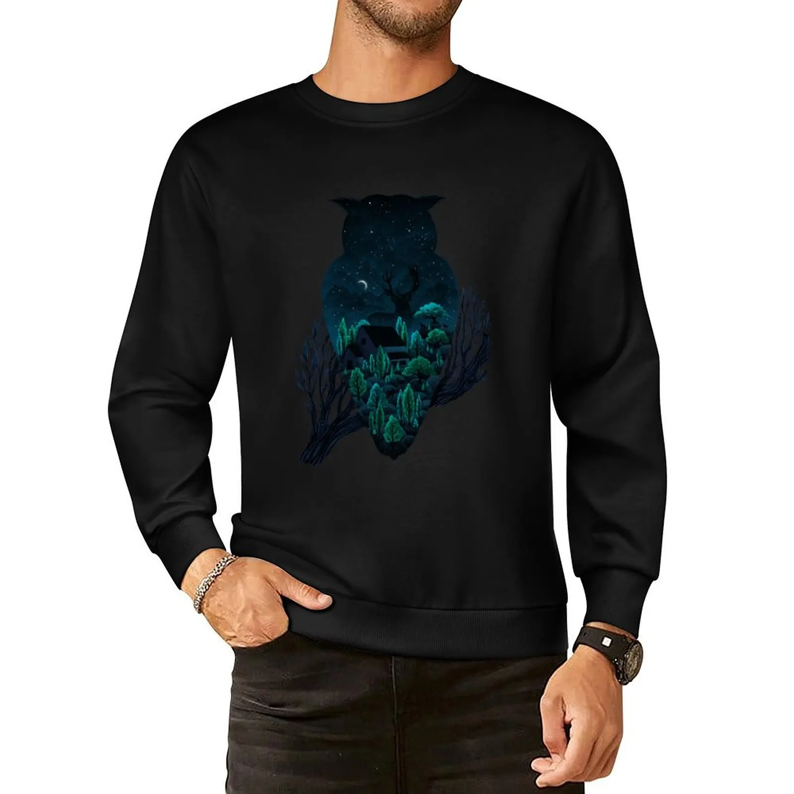 

Owlscape Pullover Hoodie clothes for men mens designer clothes men's autumn clothes streetwear men sweatshirts men