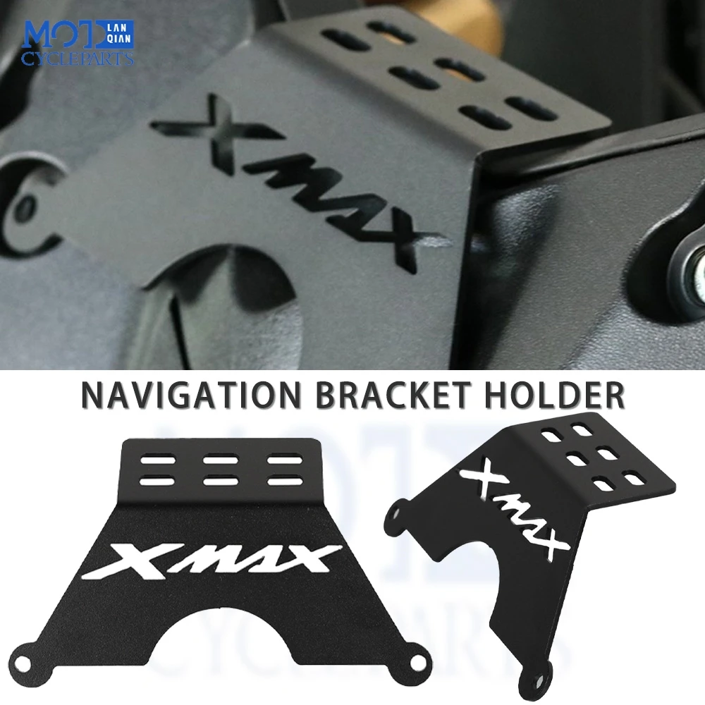 

2025 Motorcycle Scooter Gps Navigation Mobile Phone Holder Bracket For YAMAHA XMAX 250 XMAX 200 XMAX 400 X-MAX 125 2018-2024