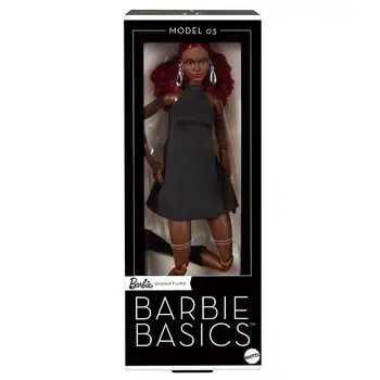 Bambola Barbie in edizione limitata, serie Barbie con abito nero, giocattoli fatti a mano, collezione a sorpresa Carl Girl, regalo 10 best sales giocattoli Barbie - №10