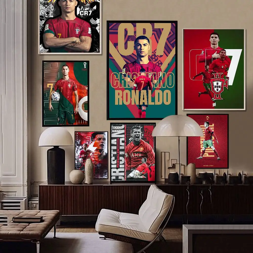 C-Cristiano R-Ronaldo CR7 Classic Movie Posters HD Quality Poster Wall Art Painting Study Nordic Home Decor