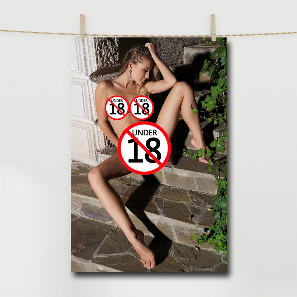 Nude Girl Uncensored Pussy Wall Art Poster Prints Aesthetic Picture Canvas Painting Boy Room Home Decoration